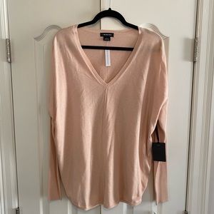 NWT Nordstrom Trouvé Blush Pink Sweater